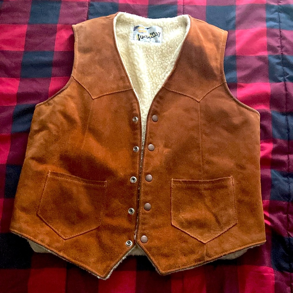 Western Wool Lined Vest